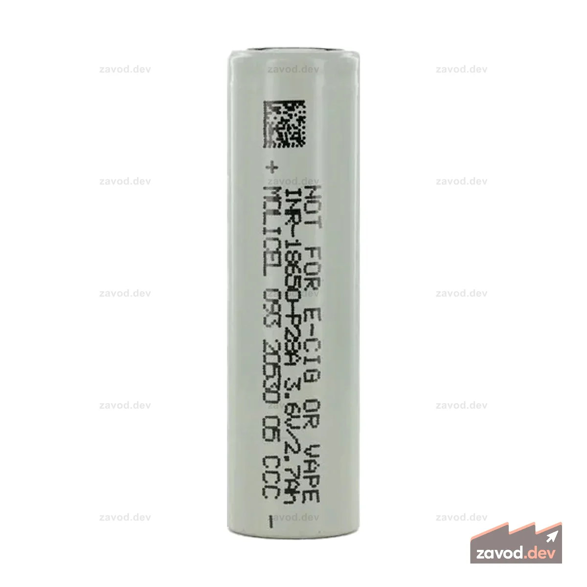 Molicel P28A INR 18650, 2800 мАч, 3,6 В, литий-ионный (литий-ионный) незащищенный аккумулятор с плоским верхом, 3,6 В, 35 А