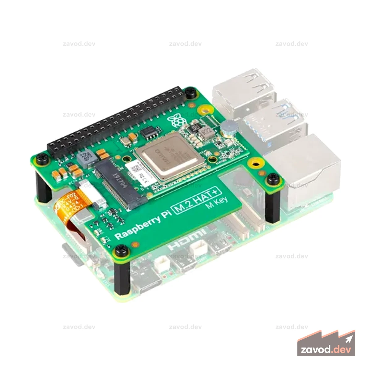Комплект Raspberry Pi AI Hailo 8л