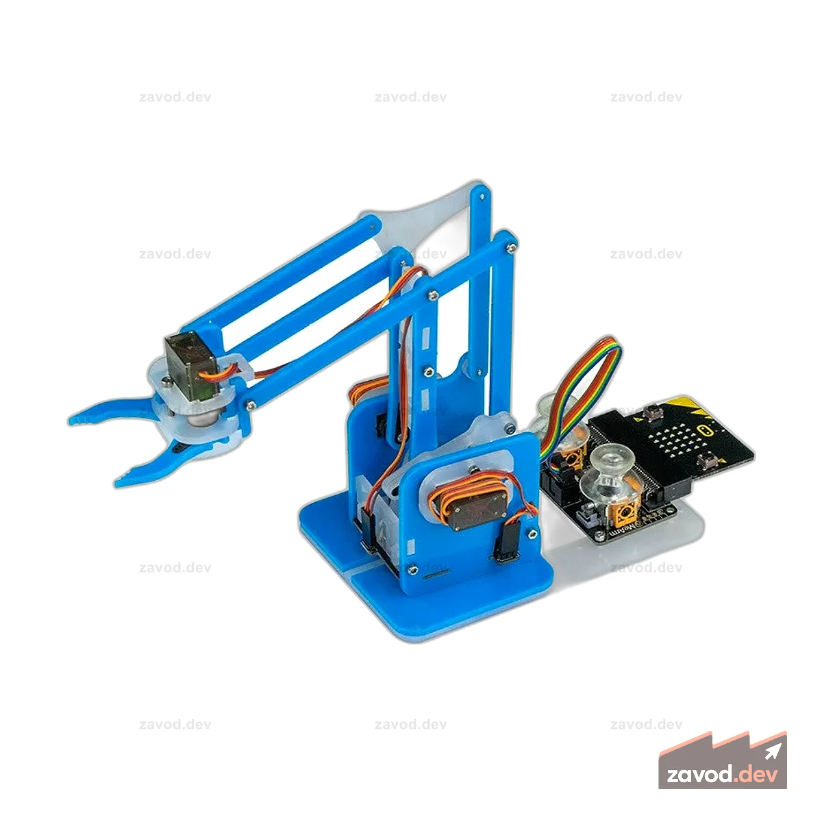 Комплект MeArm Robot micro:bit - Синий