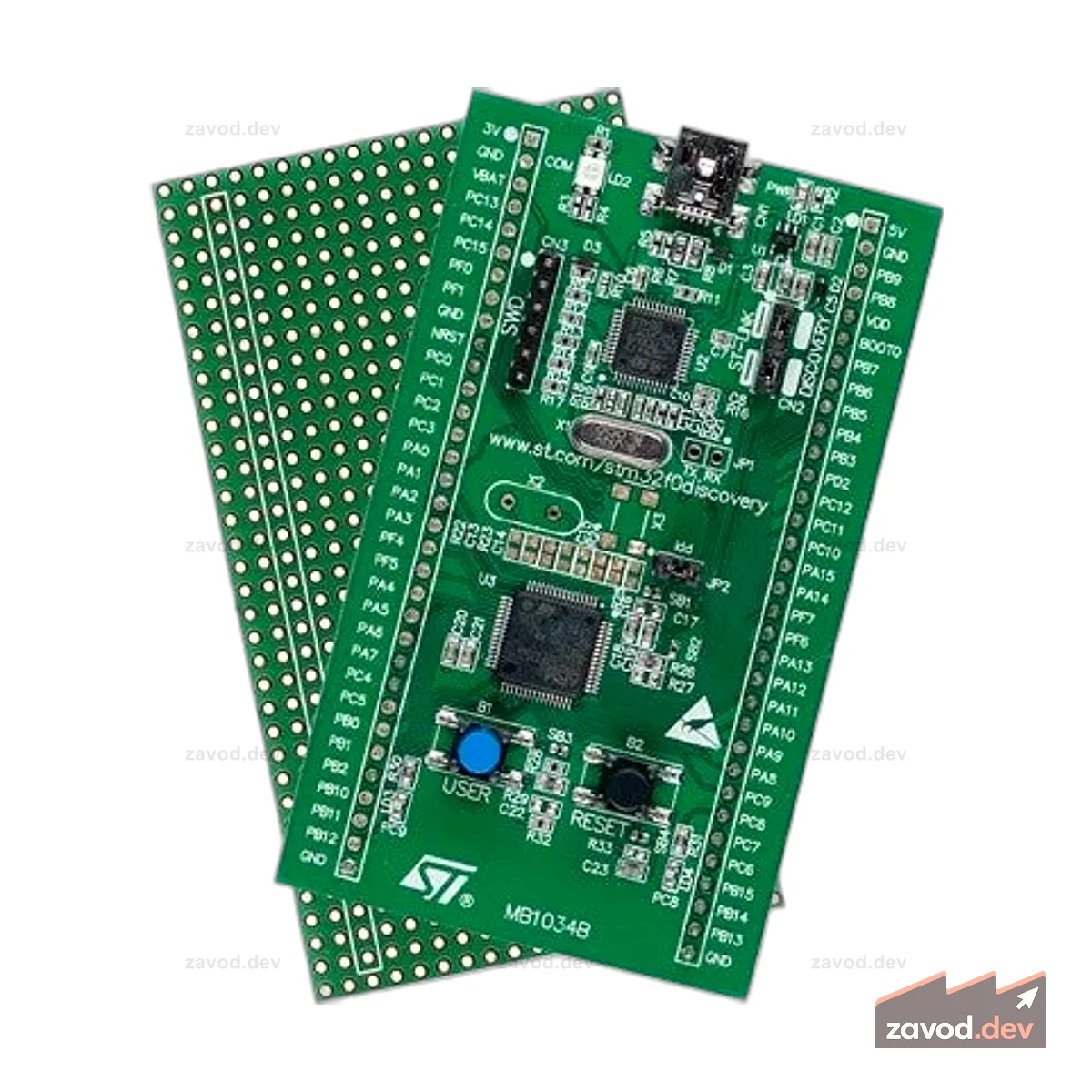 STM32F0Discovery - Плата обнаружения STM32F0