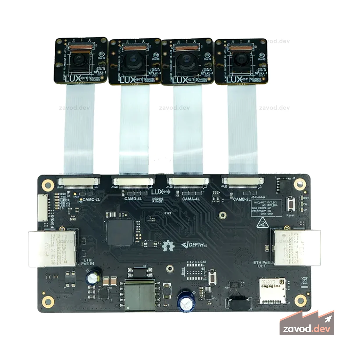 OAK-FFC 4P PoE