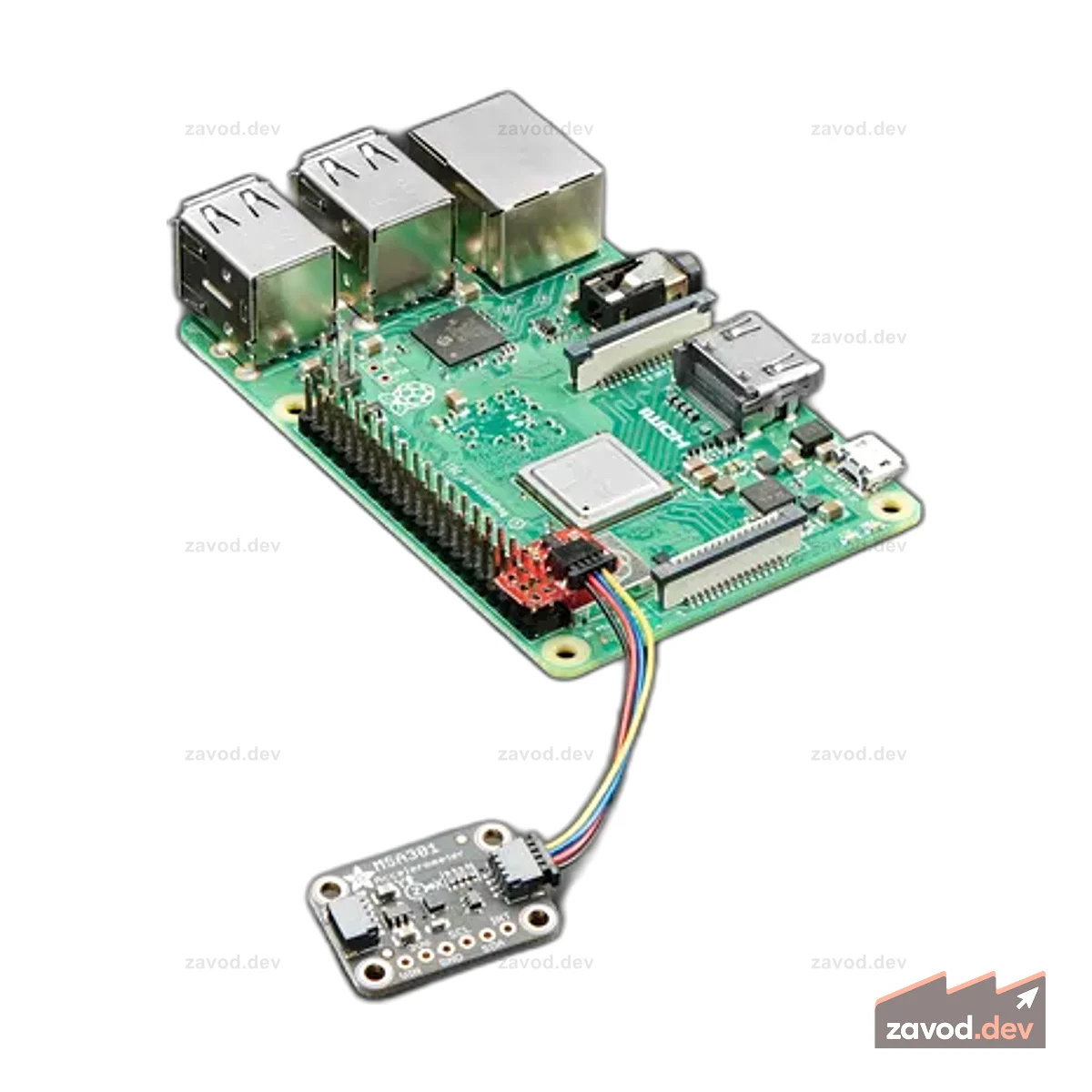 SparkFun Qwiic или Stemma QT SHIM для Raspberry Pi/SBC
