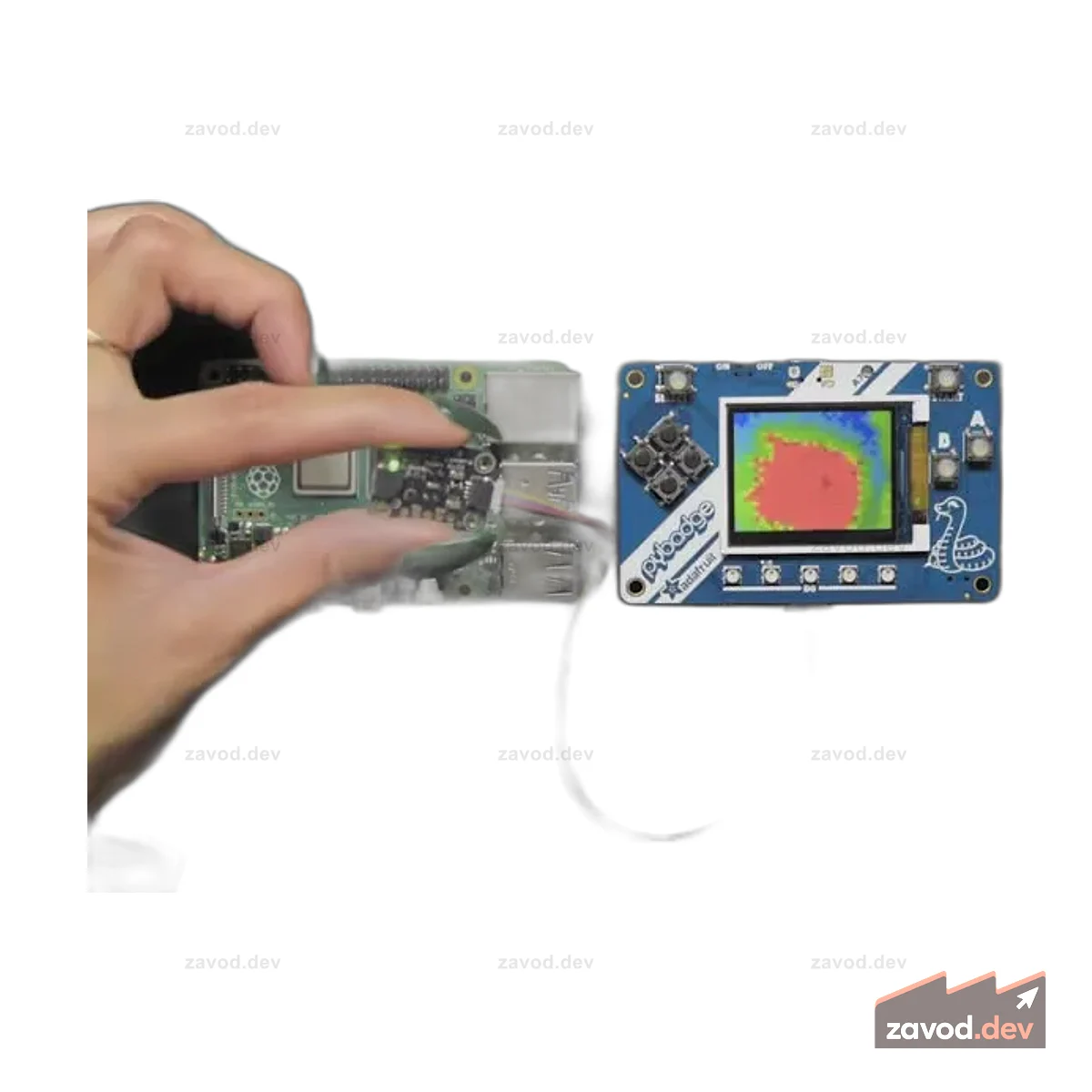 Инфракрасная тепловизионная камера Adafruit MLX90640 24x32