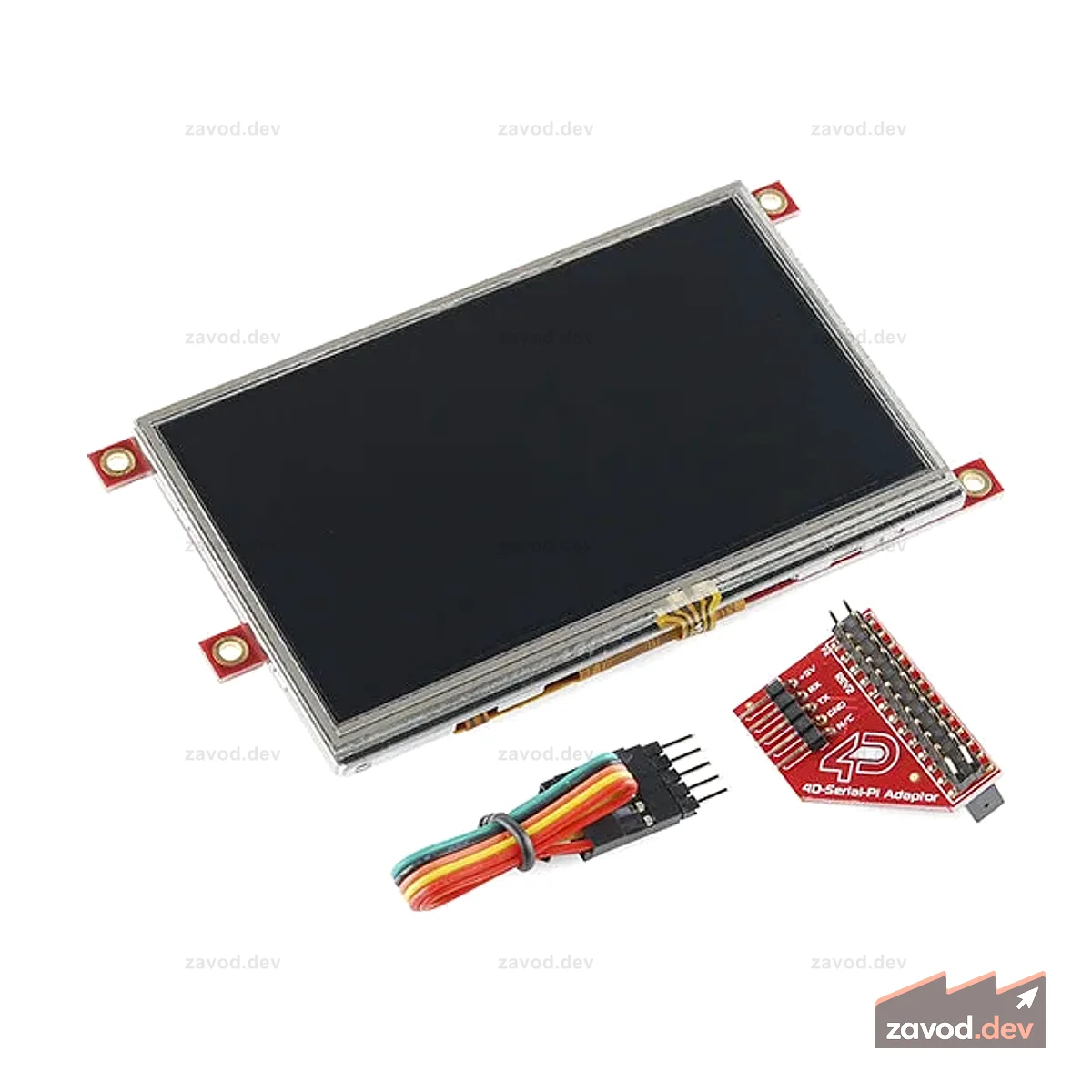 Модуль дисплея Raspberry Pi — сенсорный ЖК-экран 4.3