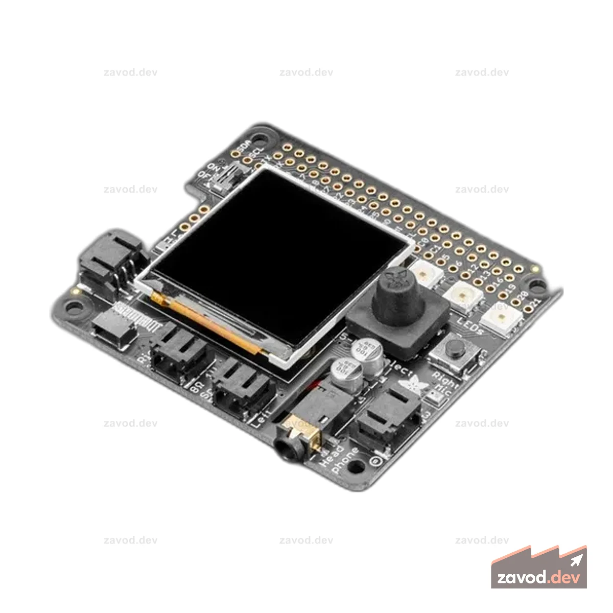 Adafruit BrainCraft HAT — машинное обучение для Raspberry Pi 4