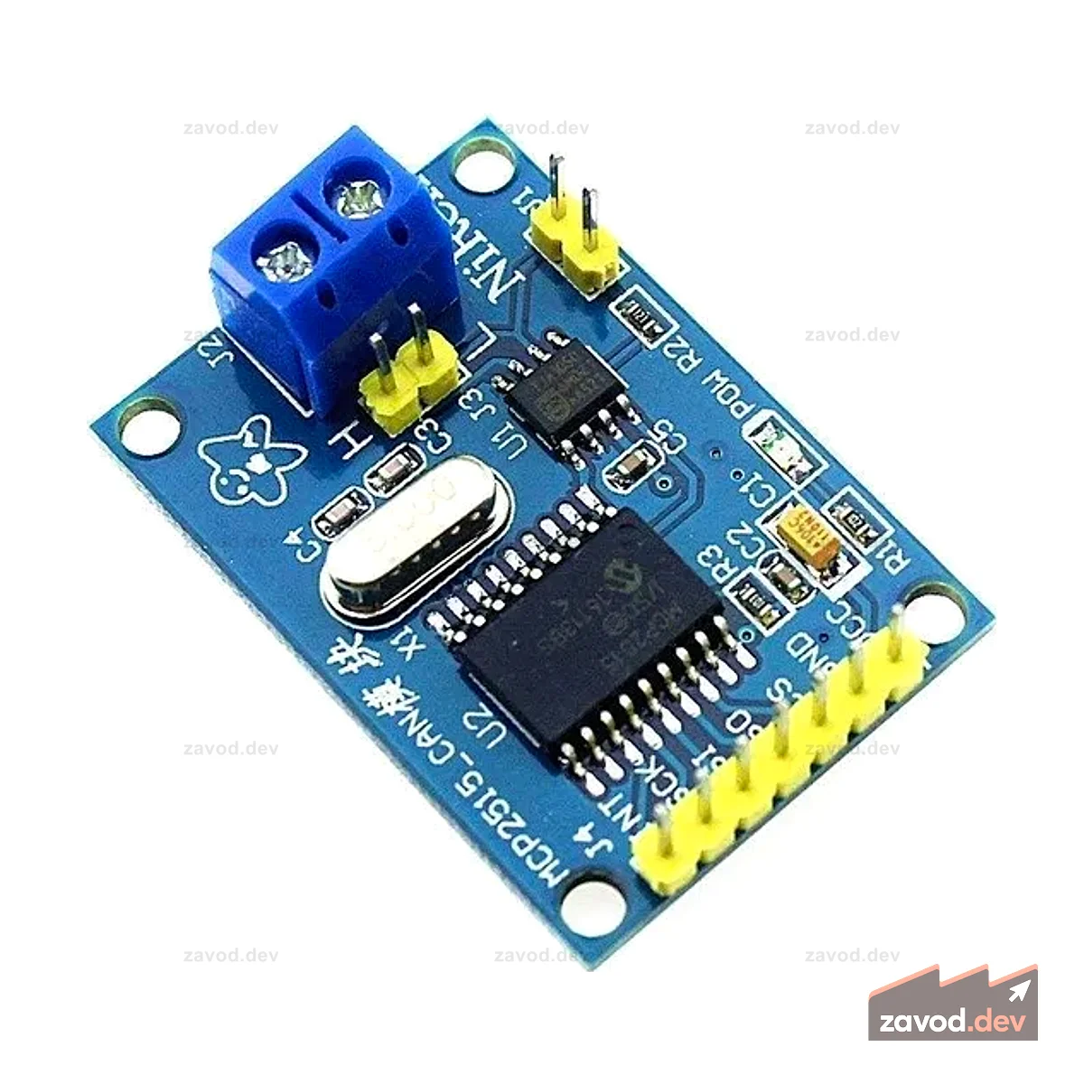 MCP2515 Плата модуля шины CAN TJA1050 Приемник SPI для контроллера руки 51 MCU