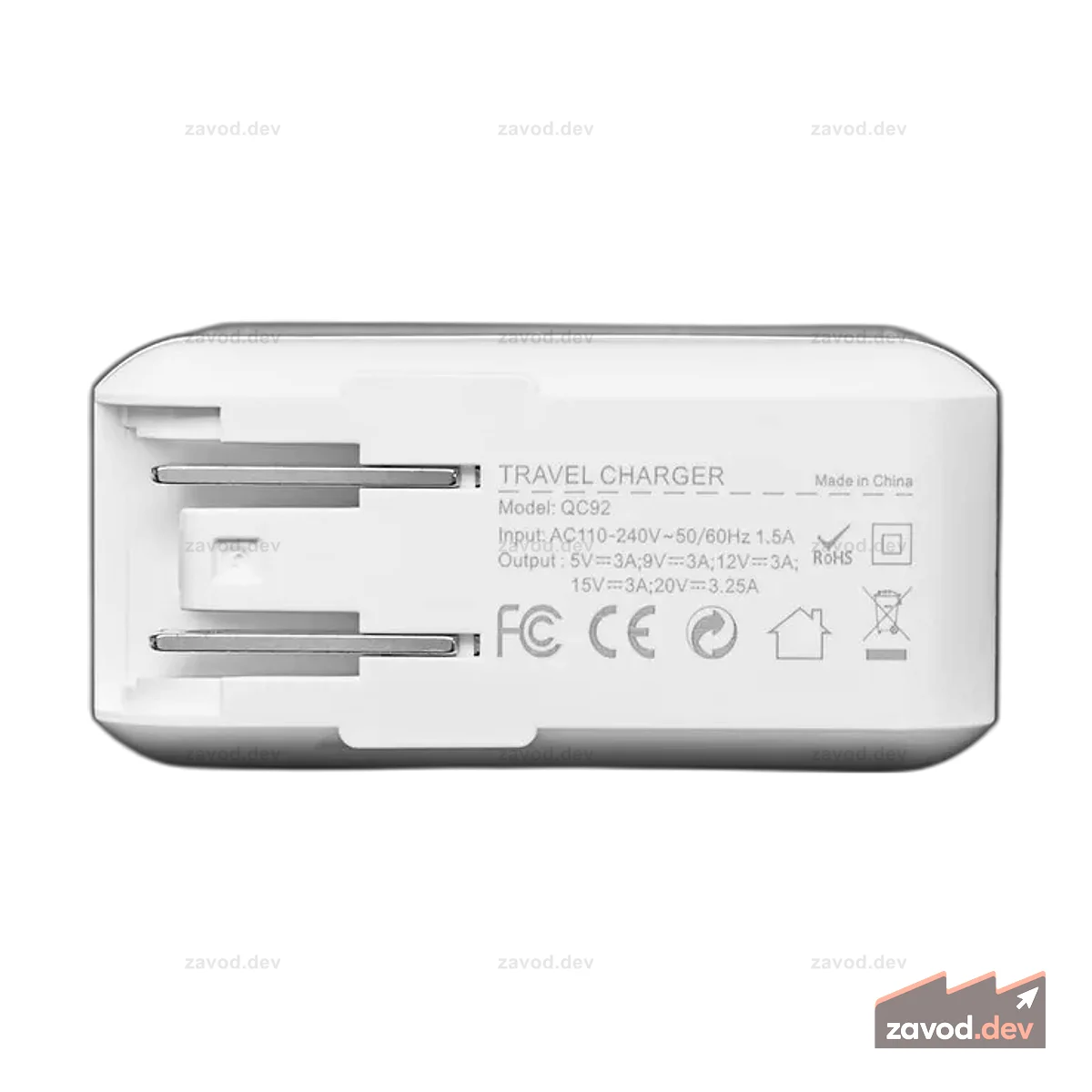Кабель USB Type C 3.1 PD с цилиндрическим разъемом 5,5 мм — выход 12 В, 5 А, длина 1,2 м, с E-Mark