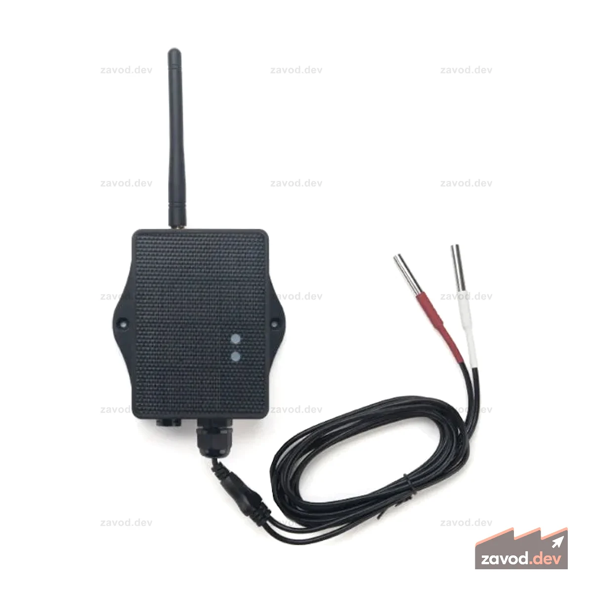 Dragino D22-LS-EU868 Солнечная батарея LoRaWAN Наружный датчик температуры с 2x DS18B20-Sonden