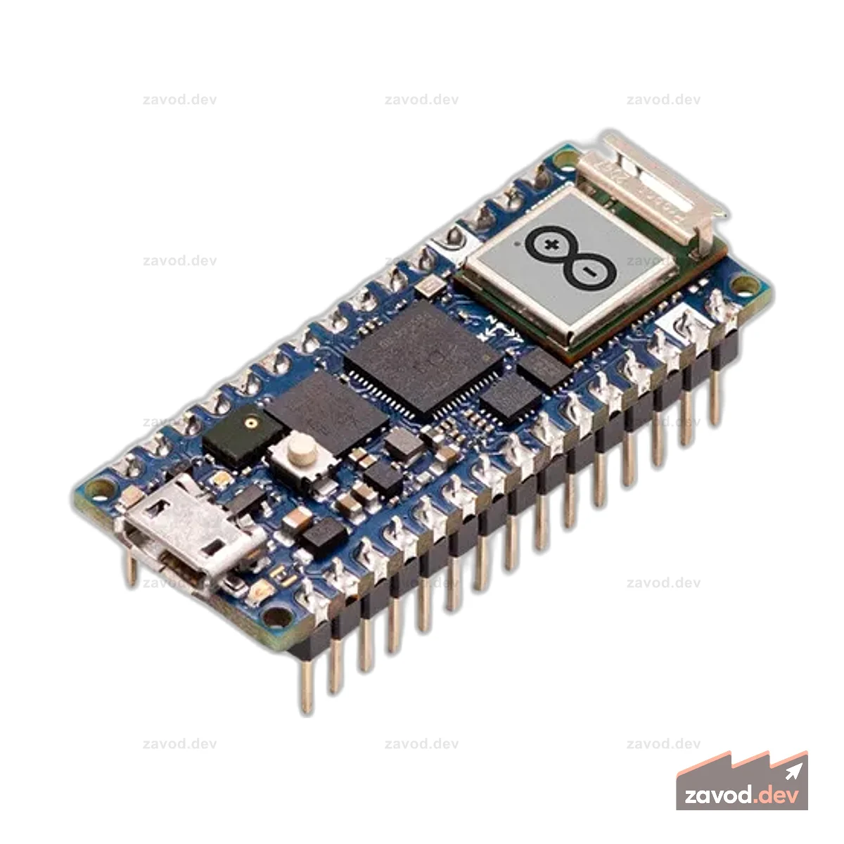 Arduino Nano RP2040 Подключение с разъемами ABX00053