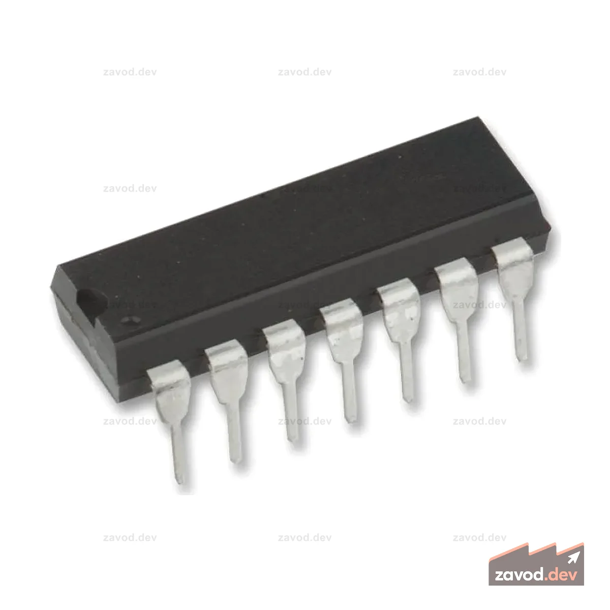 74HC20 — ИС с двумя вентилями NAND с 4 входами