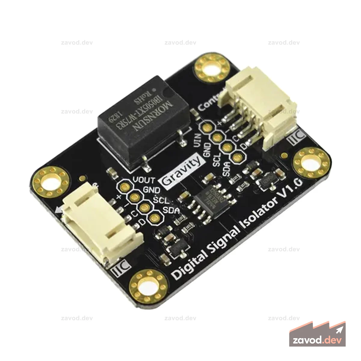 Gravity: цифровой изолятор сигналов I2C