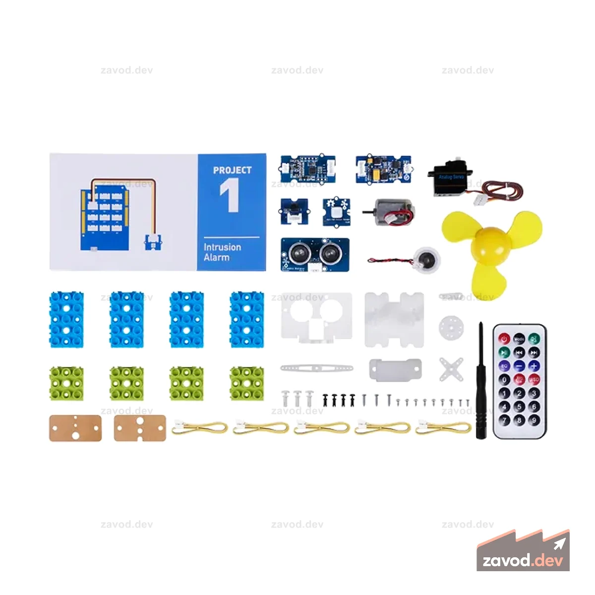Комплект дополнений Grove для начинающих для Arduino Education