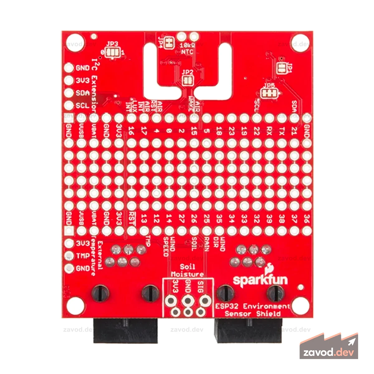 Экран датчика окружающей среды SparkFun ESP32 Thing