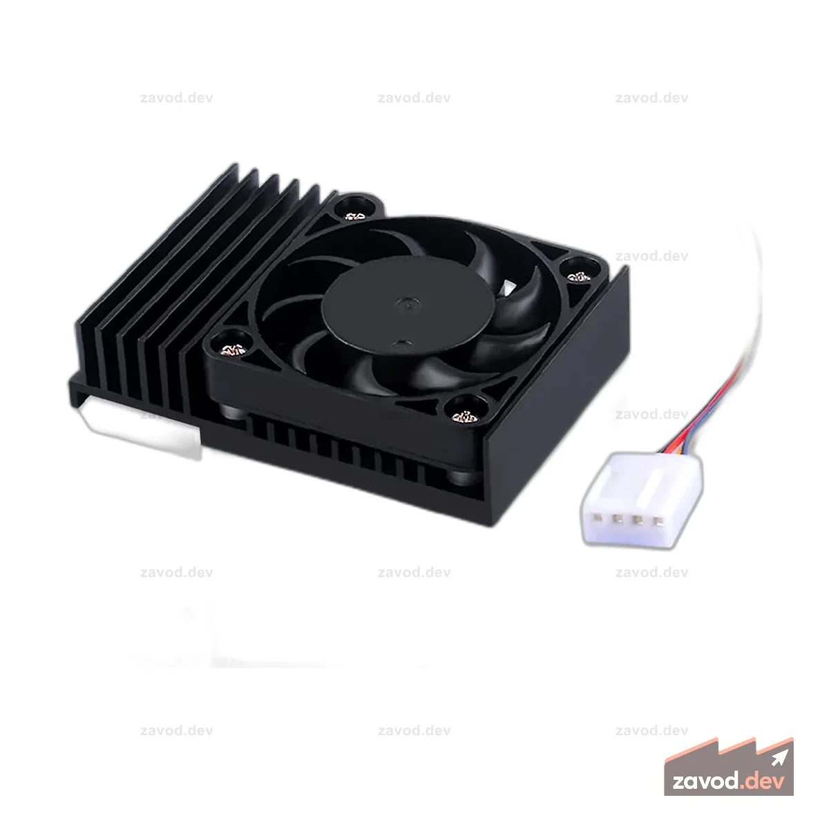 Радиатор 52Pi с вентилятором ШИМ для NVIDIA Jetson Nano