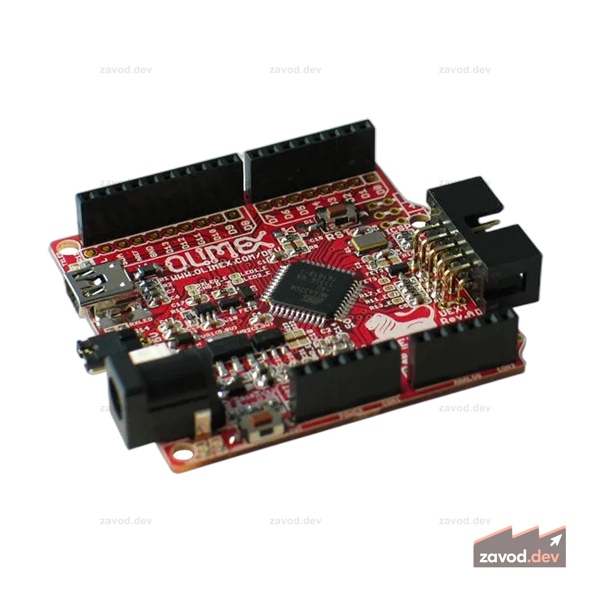 Olimexino 32U4 - Arduino Leonardo - подобная плата
Микроконтроллер