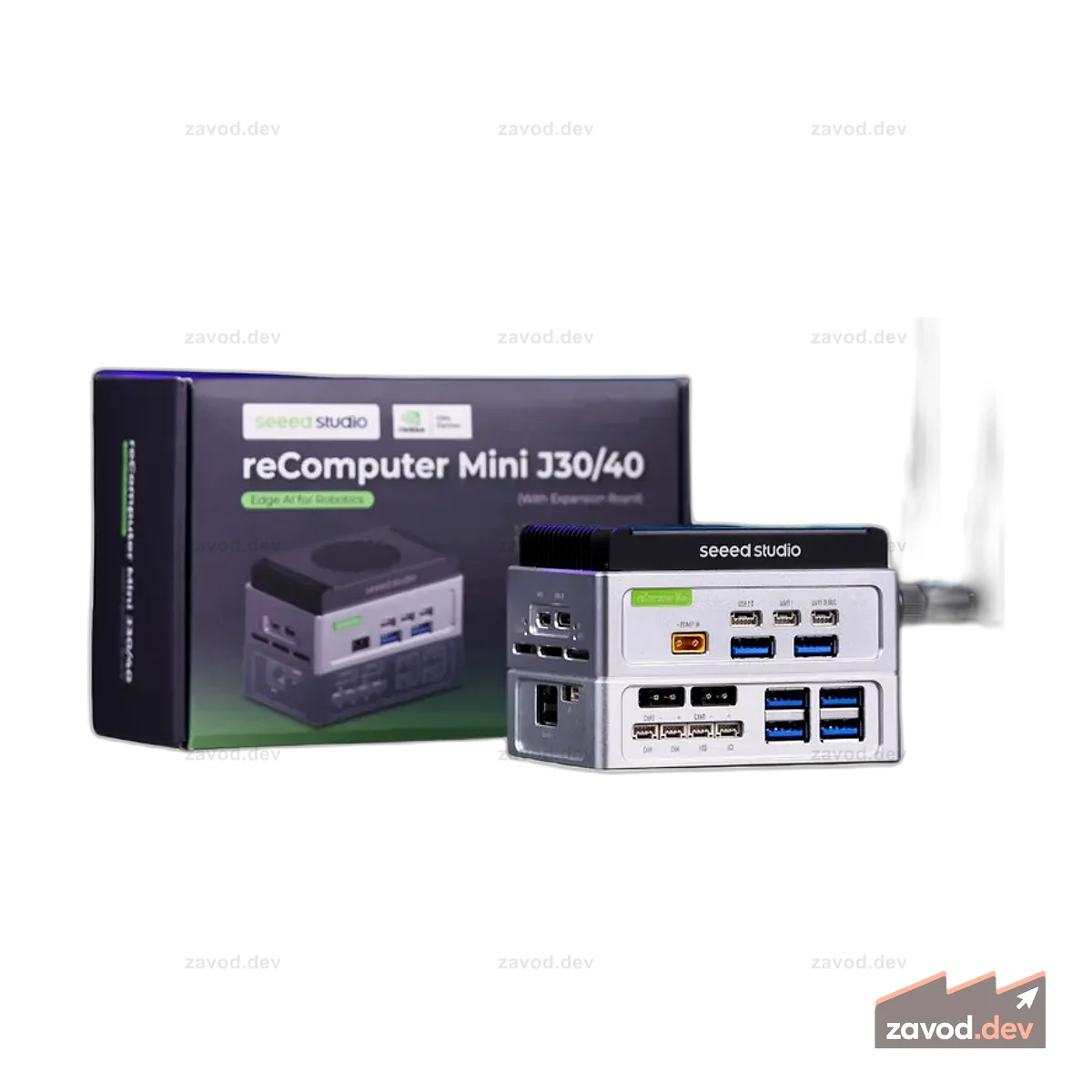 reComputer Mini J3011 Модуль NVIDIA Jetson Orin Nano 8 ГБ с расширением