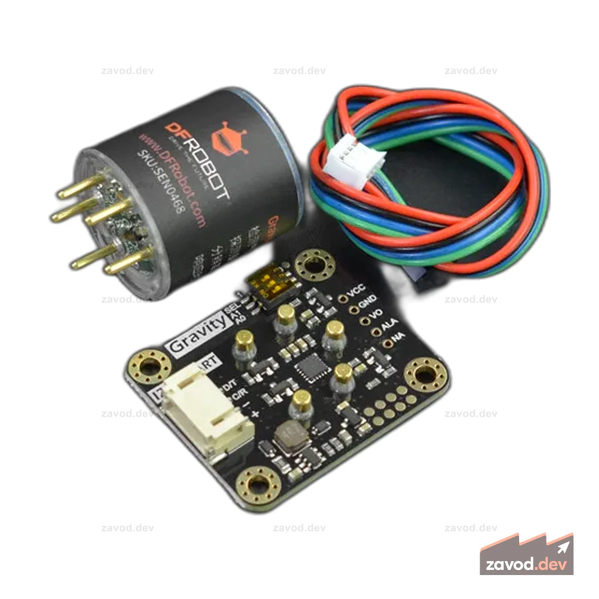 Гравитация: Датчик CL2 (калиброванный) - I2C и UART