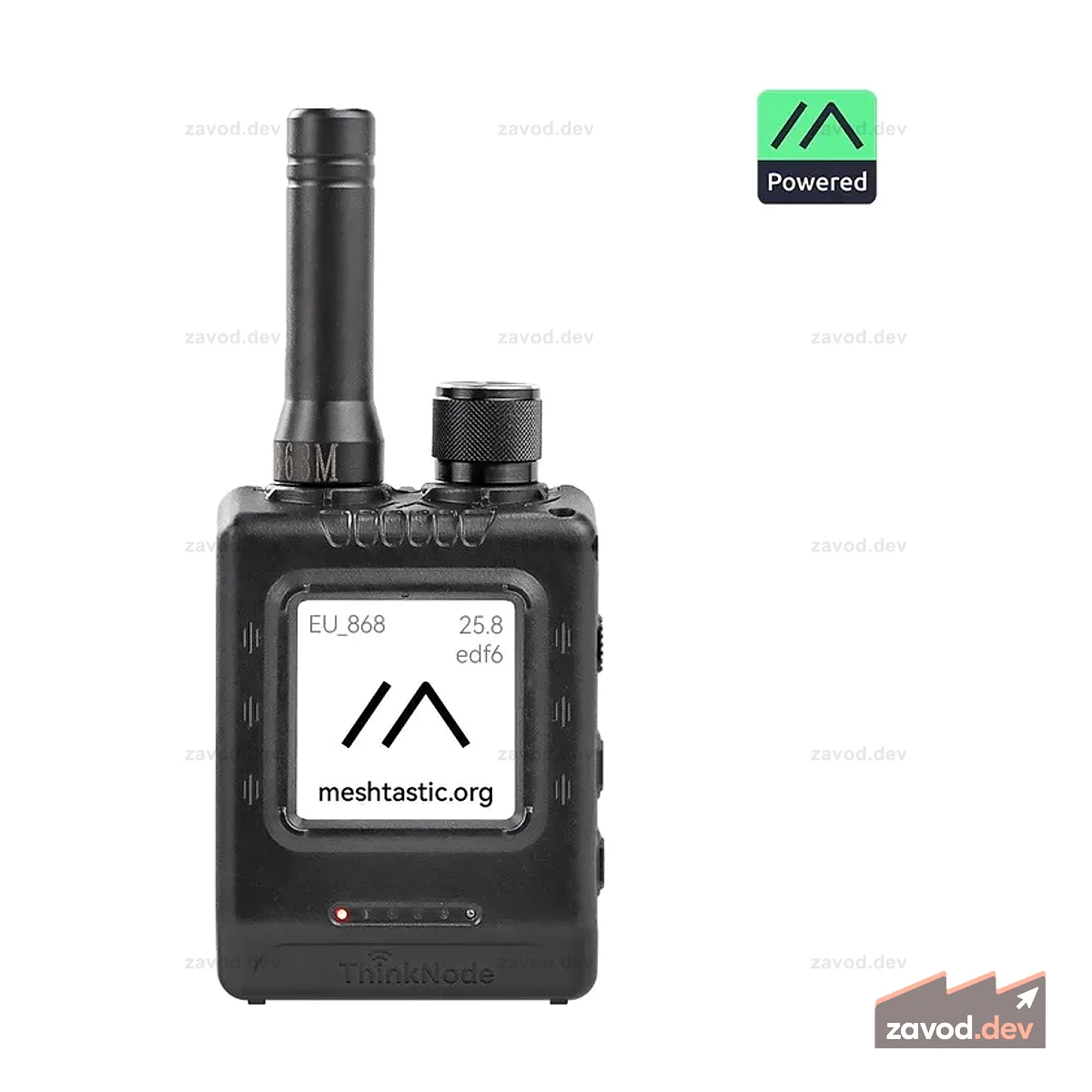 Elecrow ThinkNode M1 — сетчатый трансивер LoRa с экраном EPD 1,54 дюйма, GPS и nRF52840 (915 МГц)
