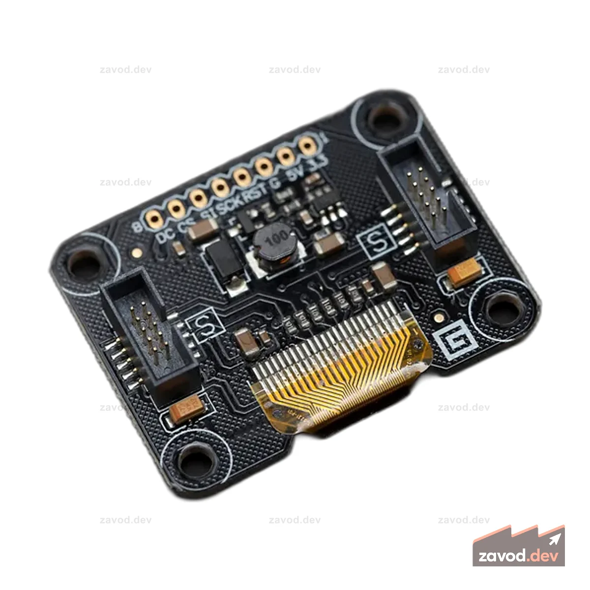 Модуль цветного дисплея OLED 9664 (совместим с .NET Gadgeteer) (Снято с производства)