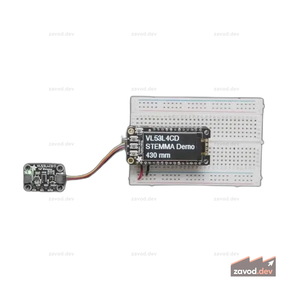 Adafruit VL53L4CD Датчик времени полета — от ~1 до 1300 мм