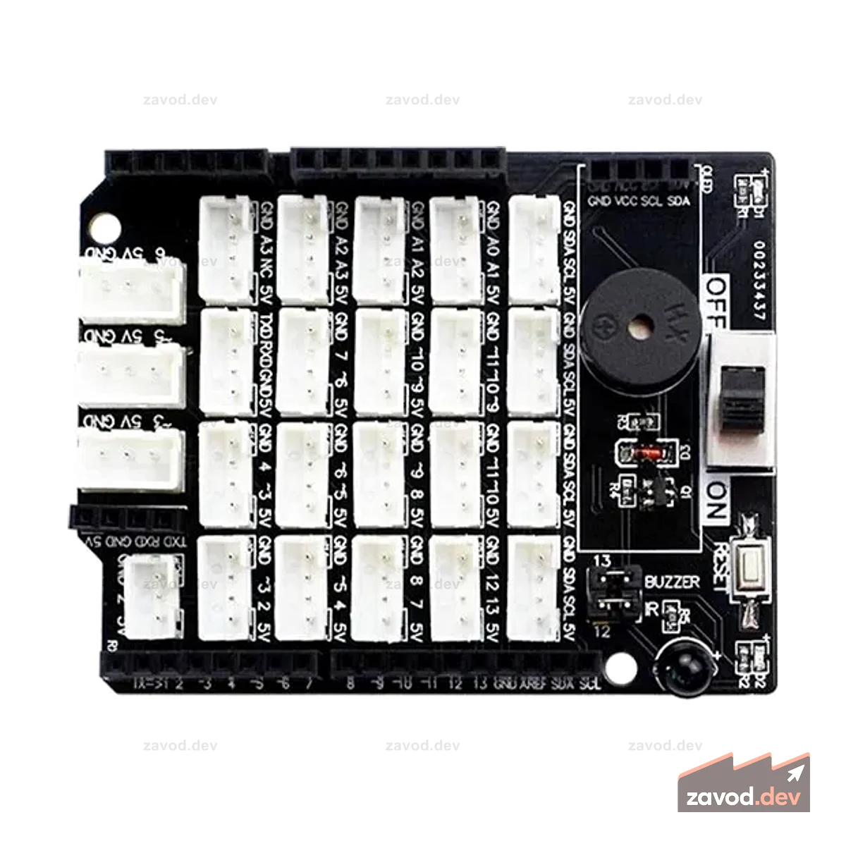 Плата расширения датчика Yahboom Uno, совместимая с Arduino