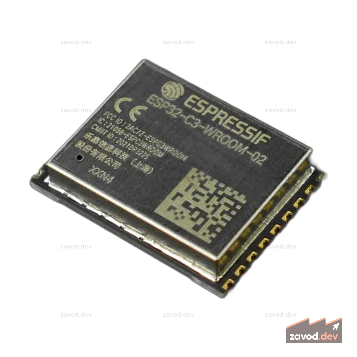 Модуль ESP32-C3-WROOM-02-N4 (антенна на печатной плате)