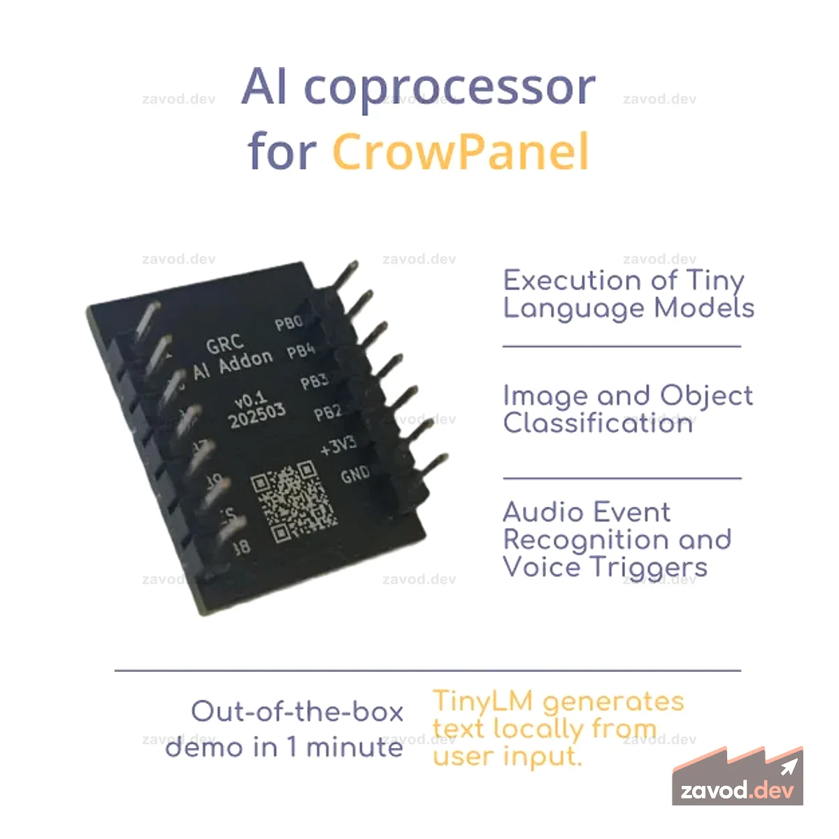 Дополнение GRC AI для CrowPanel на HX6538