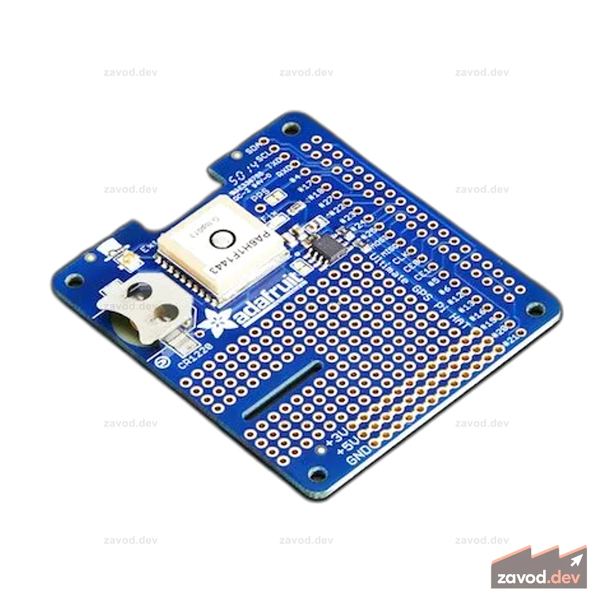 Шляпа Adafruit Ultimate GPS (Raspberry Pi A+/B+/Pi 2)