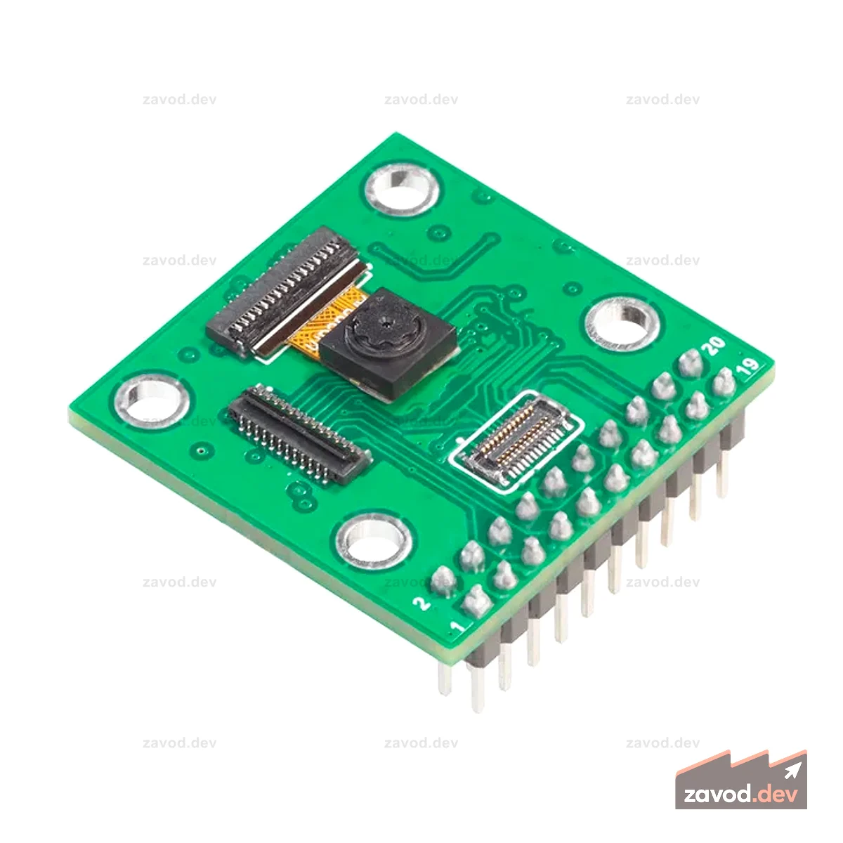 HM01B0 Модуль монохромной камеры DVP QVGA для платы Arduino GIGA R1 WiFi