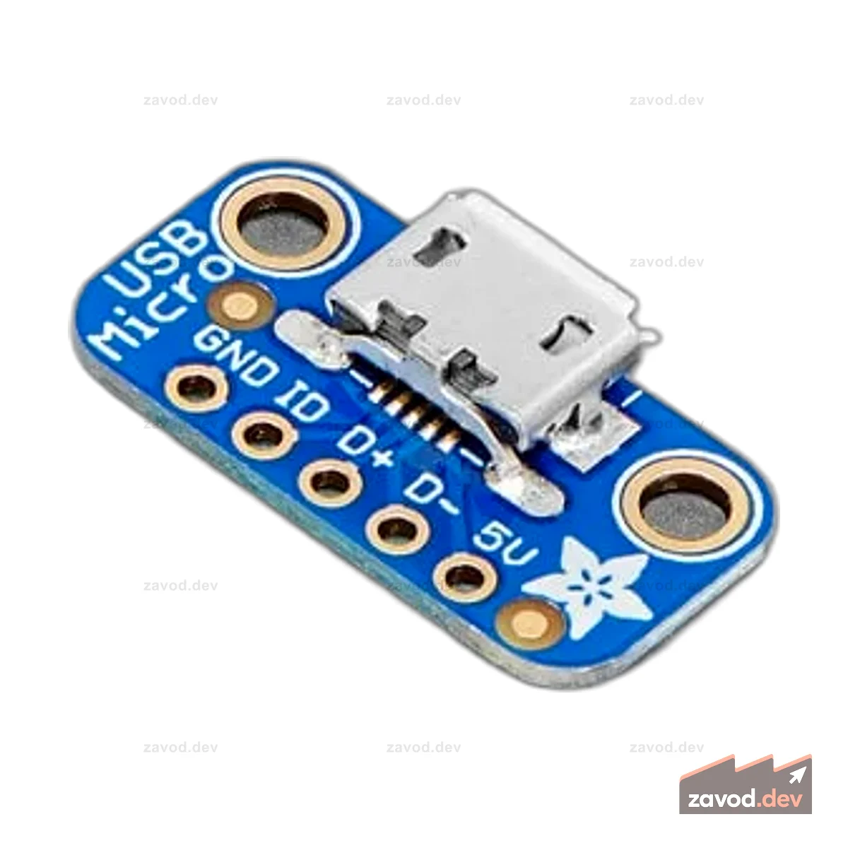Коммутационная плата USB Micro-B