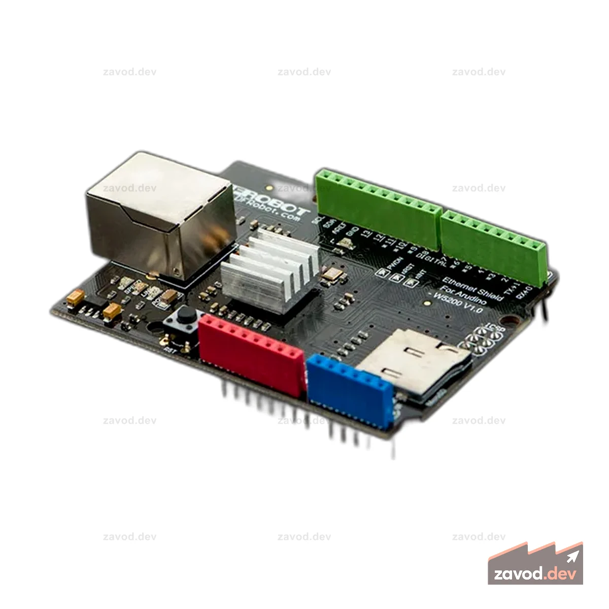Ethernet Shield для Arduino - W5200