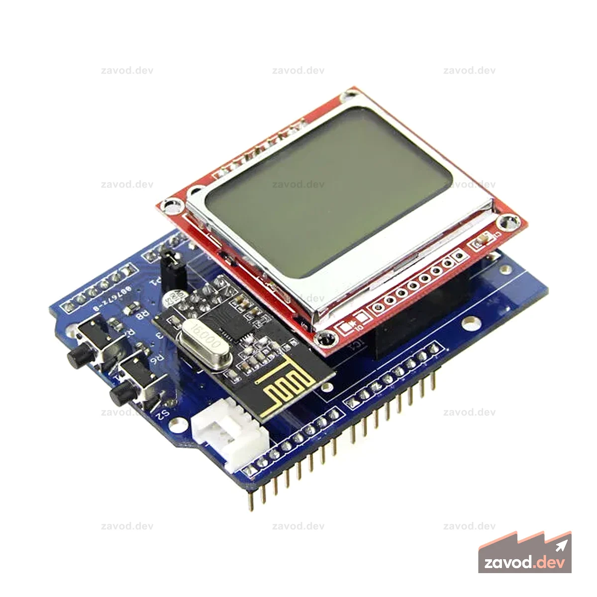 Energy Monitor Shield -- Система мониторинга с ЖК-экраном Nokia