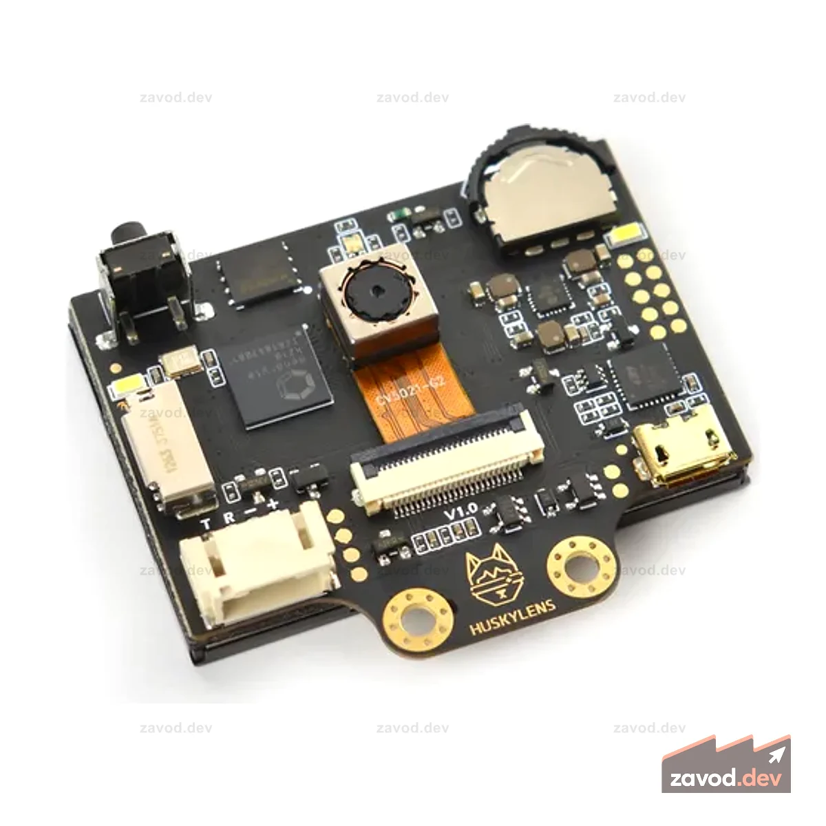Gravity: HuskyLens K210 AI Camera PRO (датчик зрения без кода для STEM, Arduino и micro:bit)