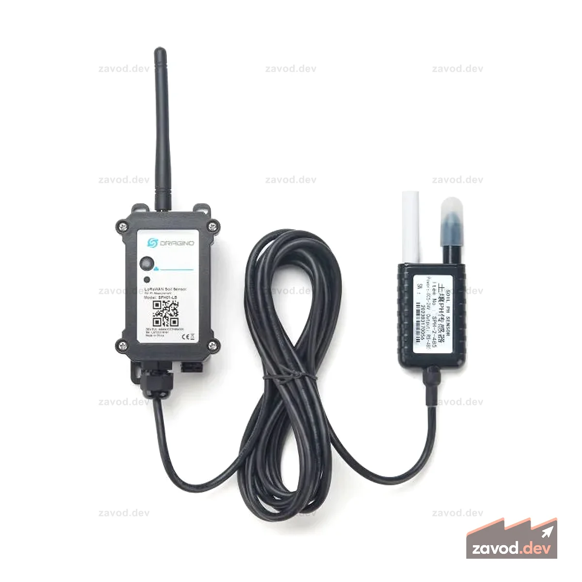 Dragino SPH01-LB-EU868 LoRaWAN Датчик pH почвы