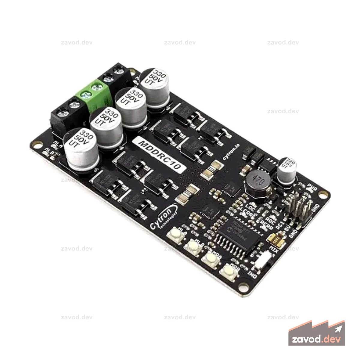 Cytron 10Amp 7V-30V двухканальный драйвер двигателя постоянного тока для радиоуправления