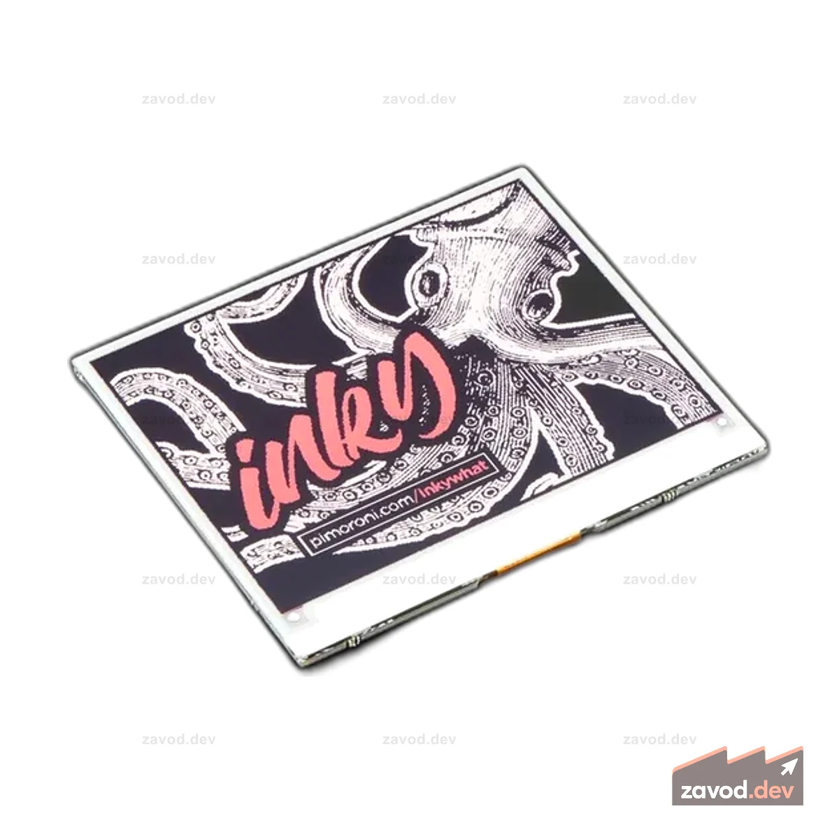 Pimoroni Inky WHAT (ePaper/eInk/EPD) - красный/черный/белый