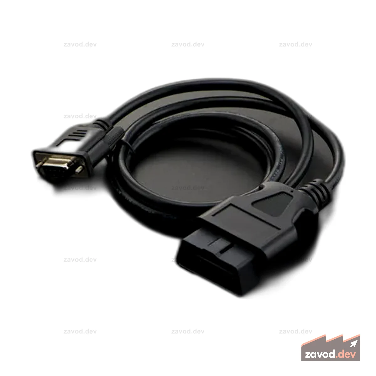 DB9 Последовательный кабель RS232 OBD2