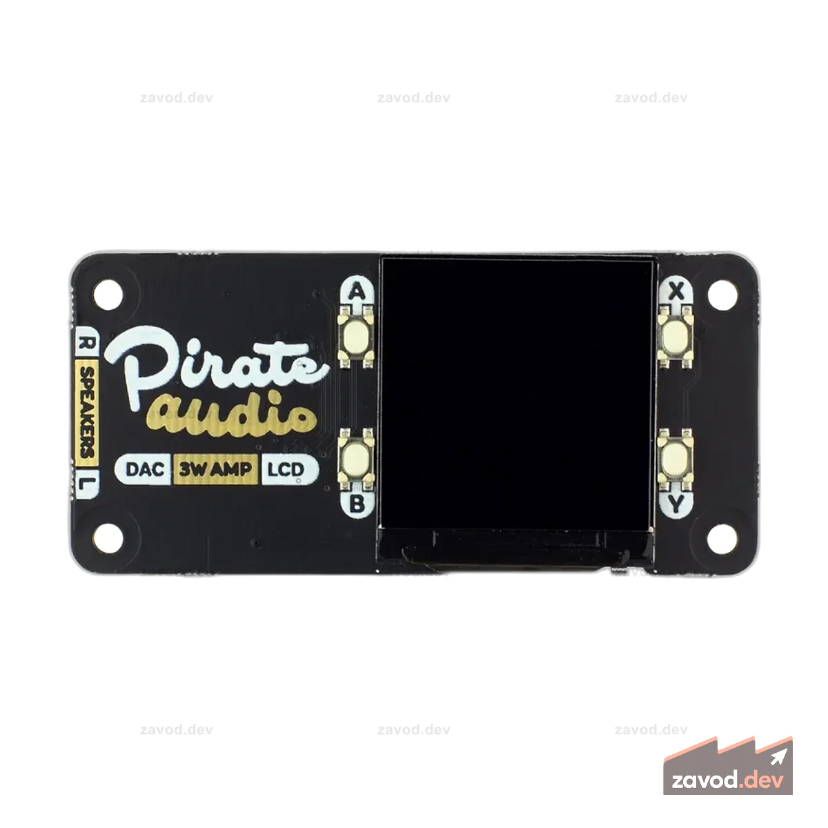 Стереоусилитель Pirate Audio мощностью 3 Вт для Raspberry Pi