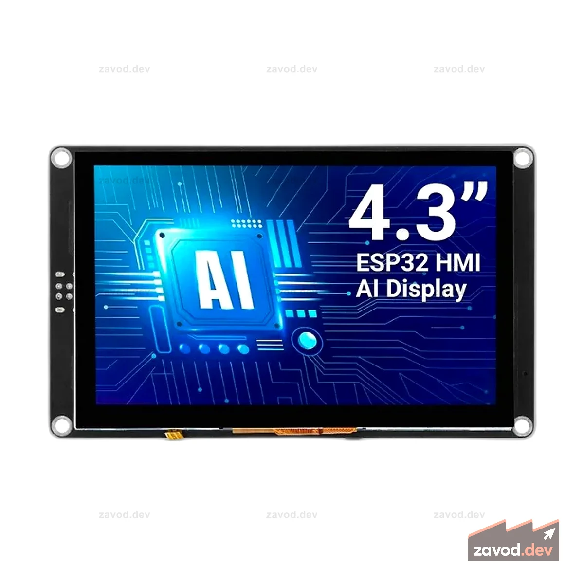 CrowPanel Advance 4,3-дюймовый HMI | ESP32-S3 Сенсорный экран IPS с искусственным интеллектом (800x480) Поддержка LVGL