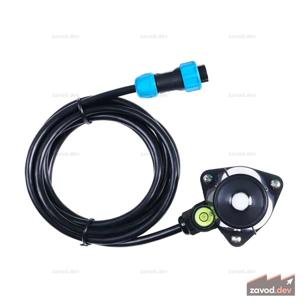 Промышленный датчик силы света, MODBUS-RTU RS485 и 0-2 В (S-Light-02), с водонепроницаемым авиационным разъемом