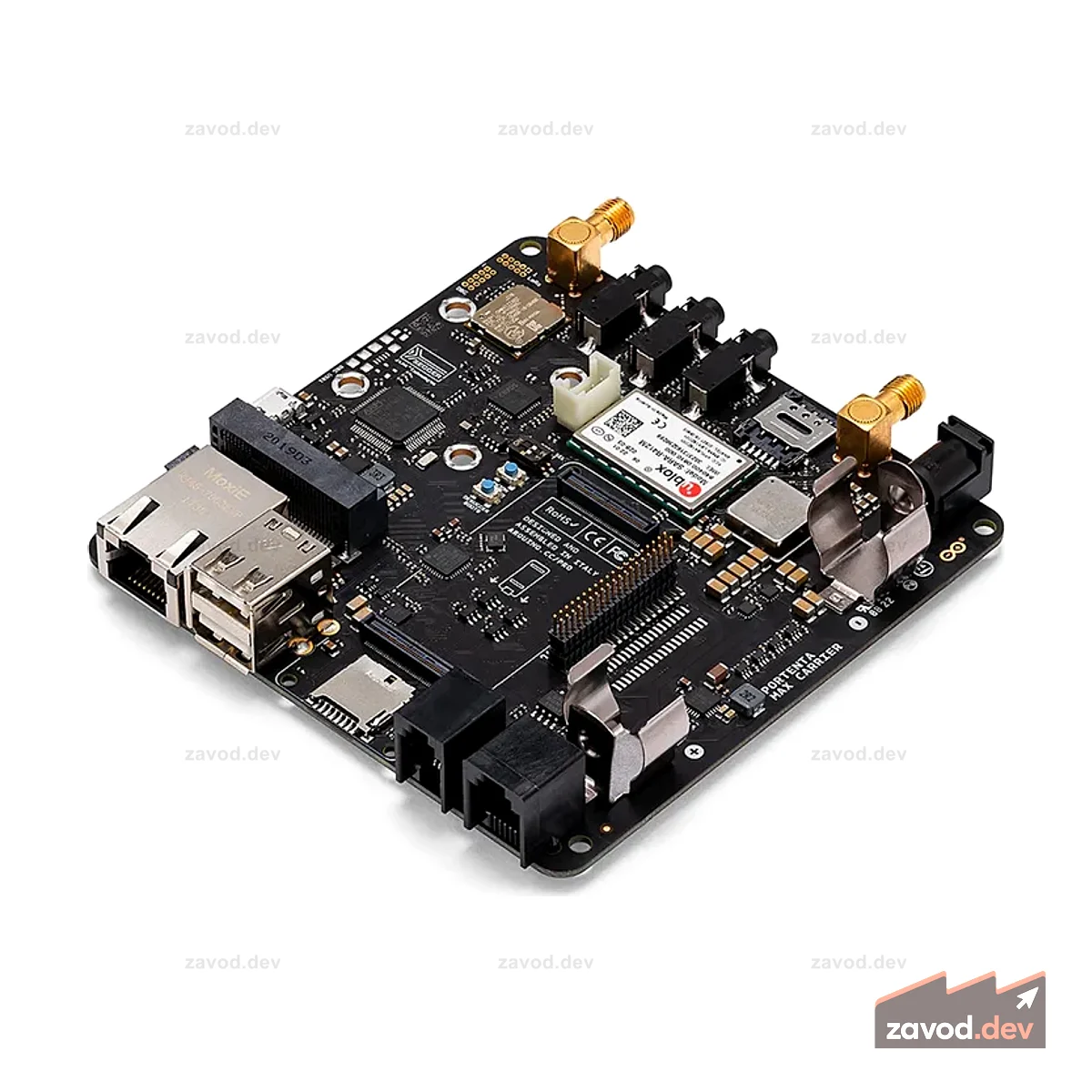 Официальная плата разработки Arduino Portenta Max Carrier — ABX00043