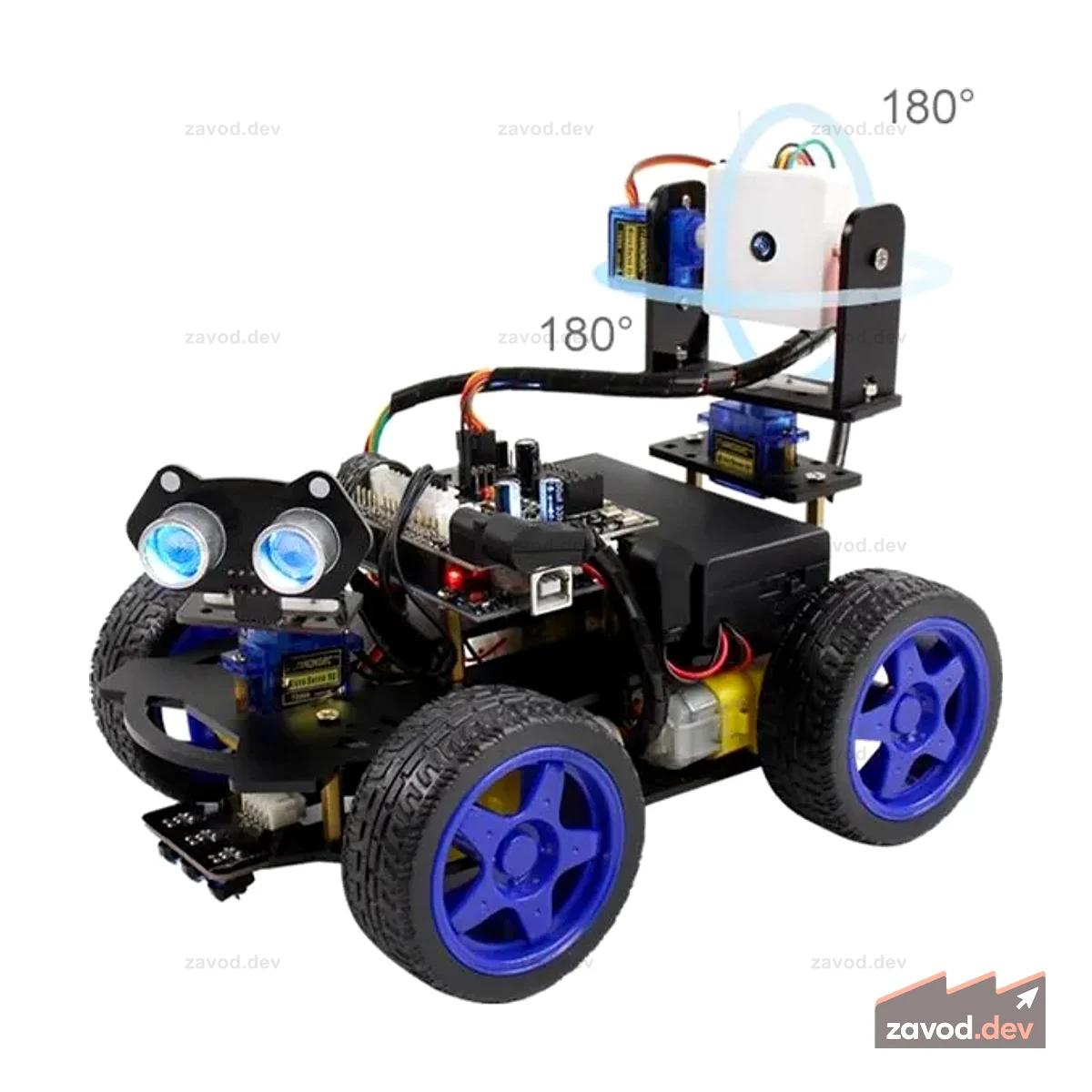 Умный робот Yahboom Roboduino Uno R3, совместимый с Arduino