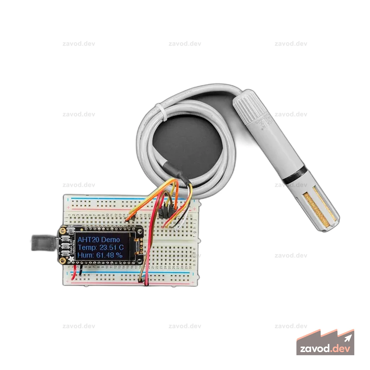 AM2315C - Закрытый датчик температуры/влажности I2C