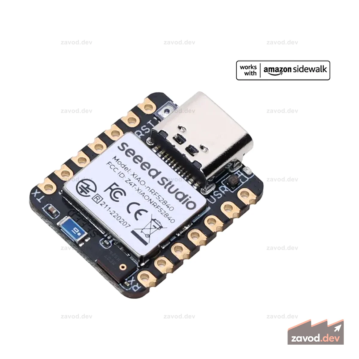 Seeed Studio XIAO nRF52840 Sense (СЯО БЛЕ Сенс)