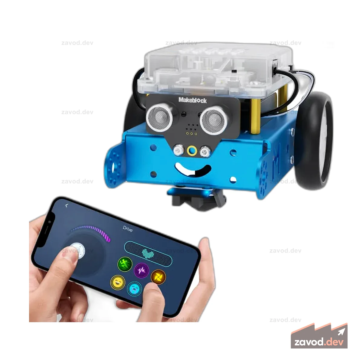 Makeblock mBot: первый детский набор роботов для самостоятельного обучения и STEM-обучения