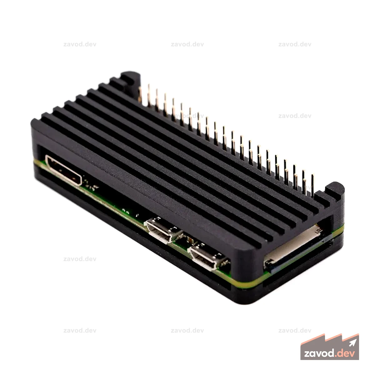 Алюминиевый корпус с радиатором для Raspberry Pi Zero/Zero W/Zero 2 W