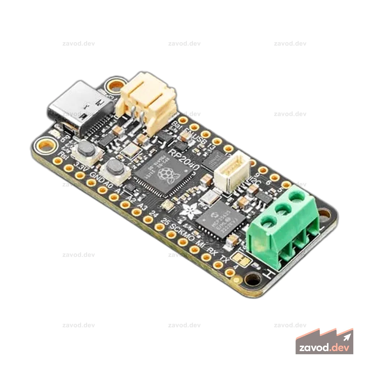 Перо CAN-шины Adafruit RP2040 с CAN-контроллером MCP2515