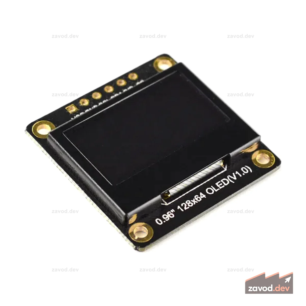 Fermion: монохромный 0,96-дюймовый 128x64 I2C/SPI OLED-дисплей (разрывной)