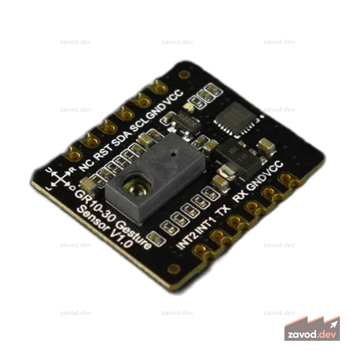 Fermion: Датчик жестов GR10-30 (разрыв, UART и I2C, 12 жестов, 0 ~ 30 см)