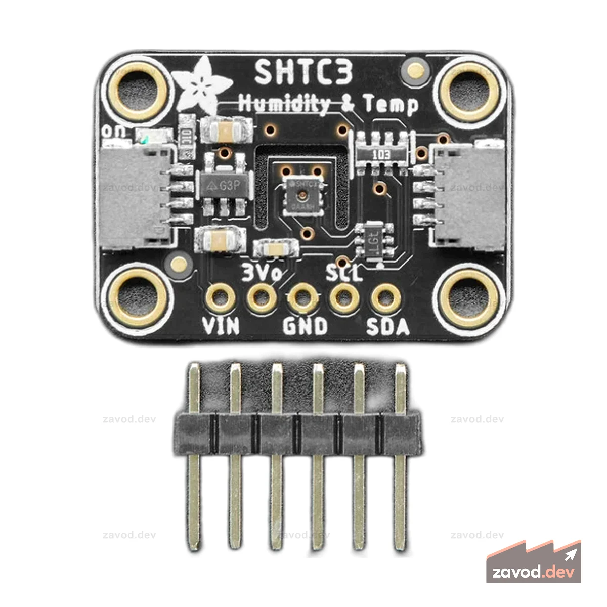 Датчик температуры и влажности Adafruit Sensirion SHTC3 STEMMA QT / Qwiic